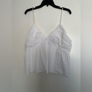 J. Crew White Camisole Top